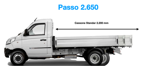 dimensioni cassone piaggio porter np6