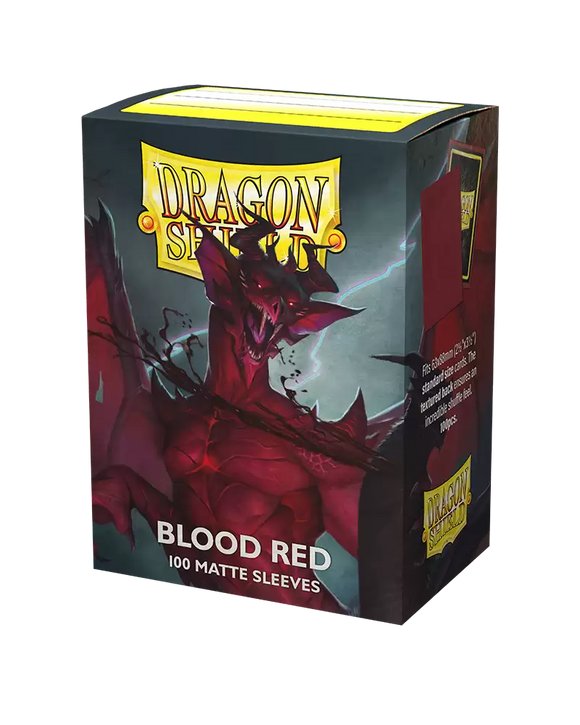 Dragon Shield Card Sleeves Matte Blood Red (100) Pandemonium Games