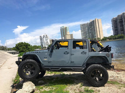 Alien Sunshade Jeep Wrangler Jku4fb Shade Provides Uv Protection For Your 4 Door Jku 2007 2018