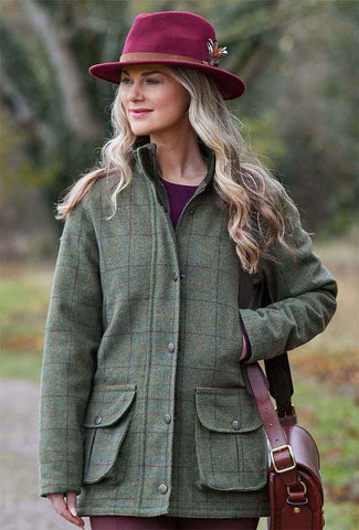 Alan Paine Rutland Ladies Waterproof Tweed Jacket