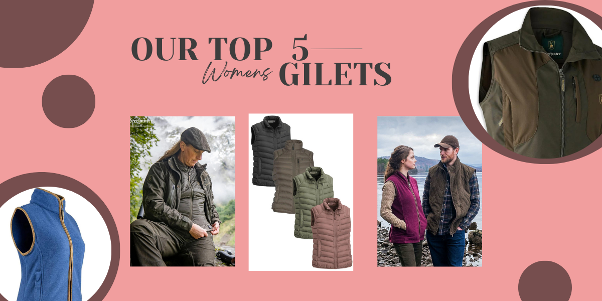 our top 5 womens gilets
