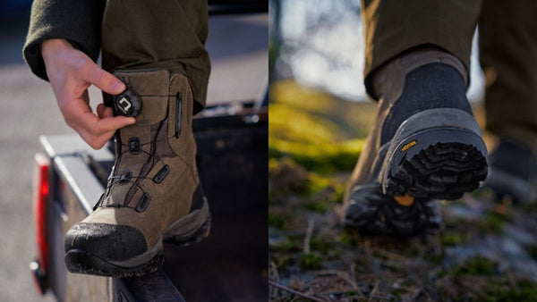 Man Wearing Harkila Reidmar Mid 2.0 GTX Boots