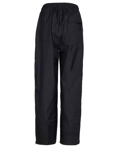 Fort Rutland Waterproof Over Trousers in black against a white background
