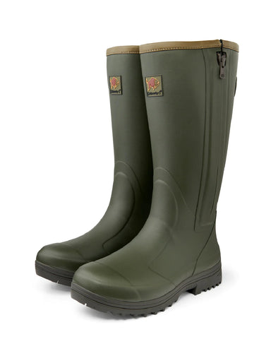 Gateway1 Pheasant Game 18" 5mm Side-Zip Wellingtons against a white background