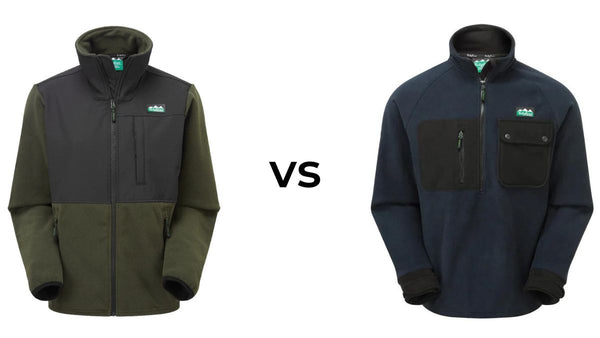 Ridgeline Igloo II Bush Shirt vs Ridgeline Hybrid Fleece