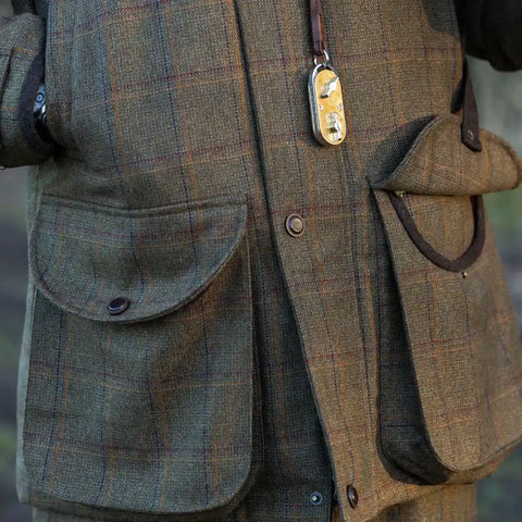 Close Up Image of Laksen Woolston Tweed Jacket
