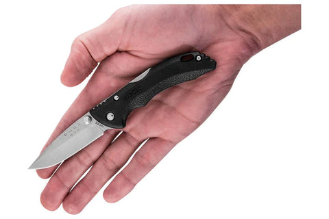 Buck Bantam BBW Knife being held in the palm of a hand