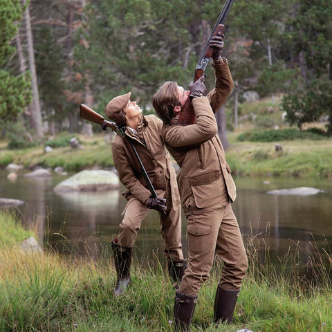 Shooters Wearing Percussion Clothing