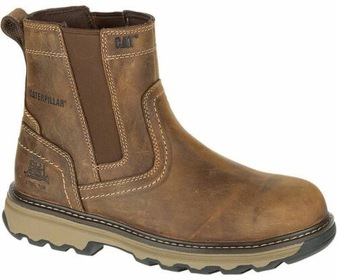 Caterpillar Pelton S1P Safety Boots against a white background