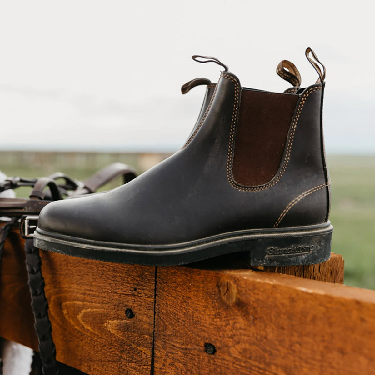 Blundstone 562 Crazy Horse Brown Leather Boots