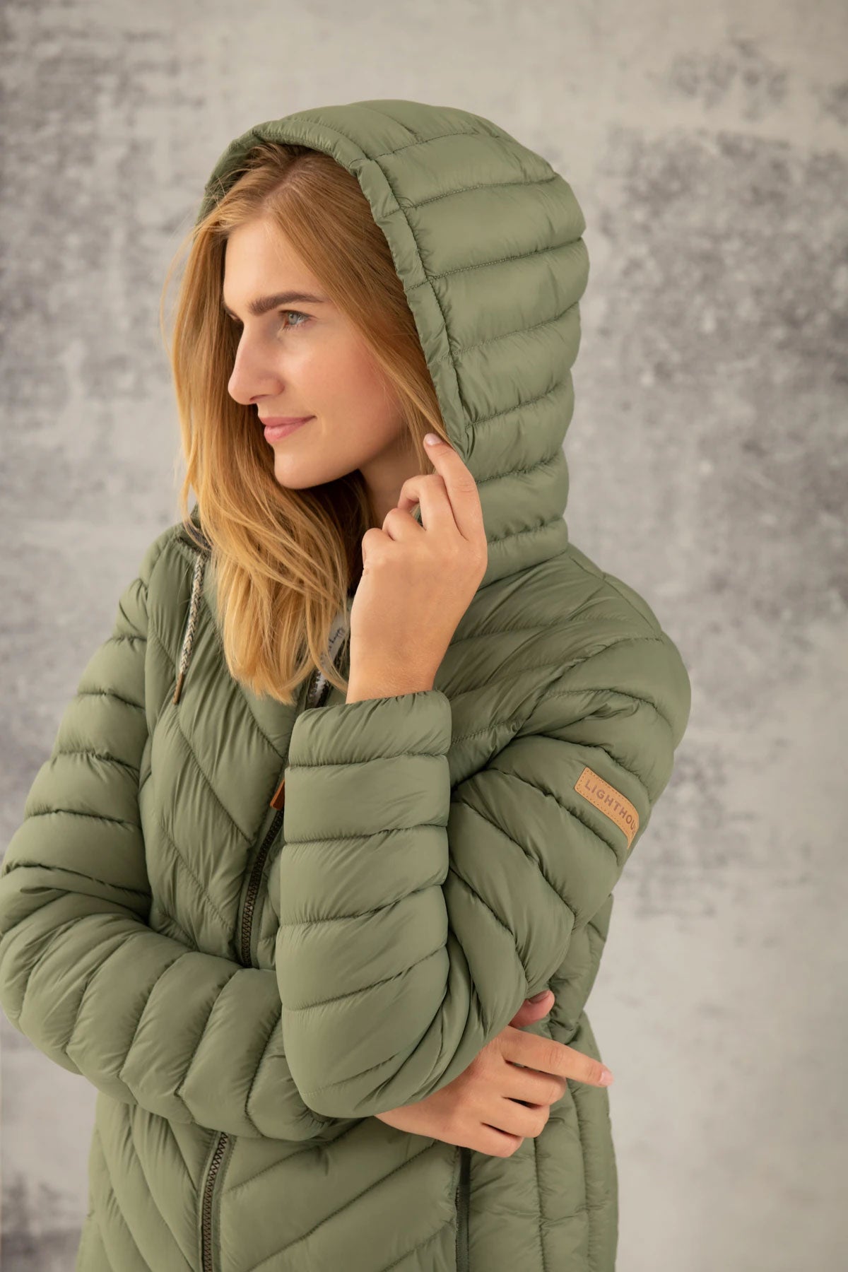Lighthouse Laurel Quilted Coat