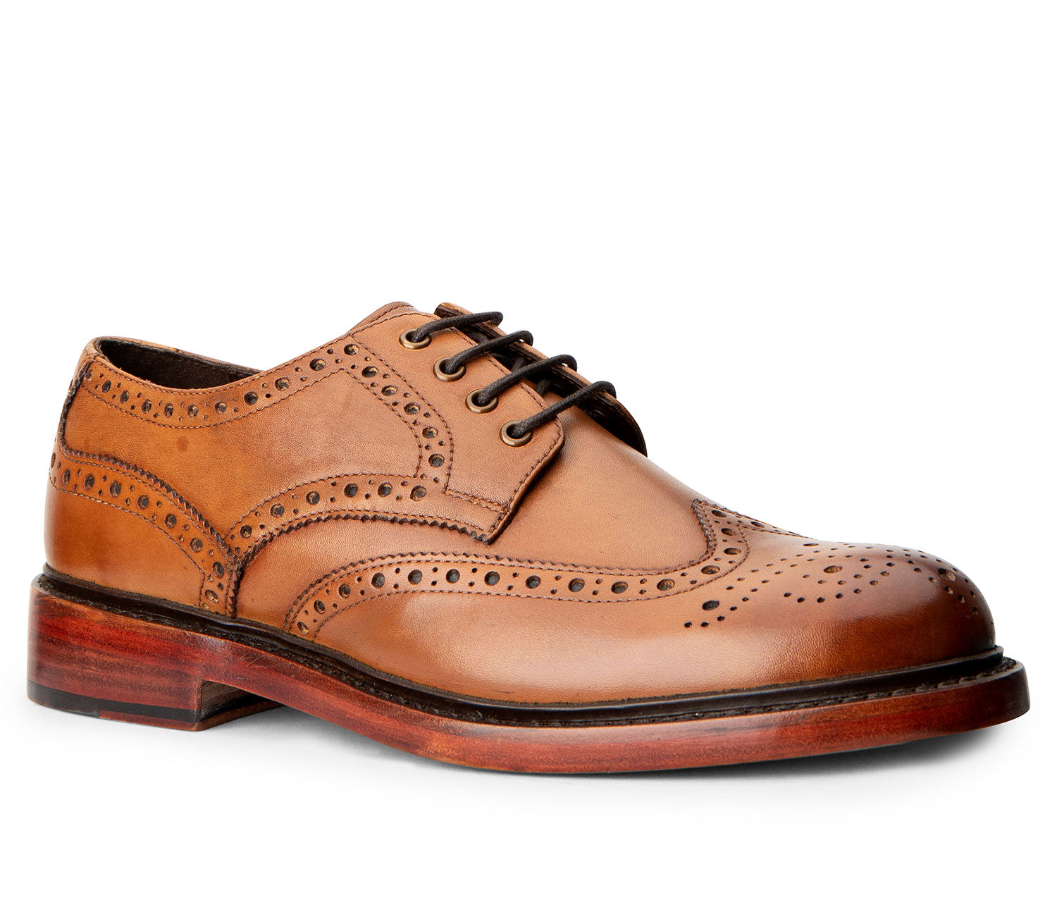 Hoggs of Fife Muirfield Brogue Shoe Rubber Soles