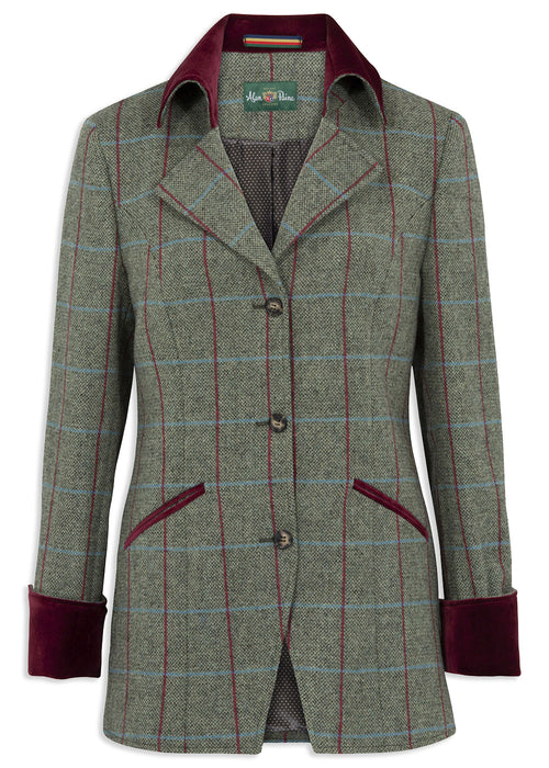 ladies tweed blazer