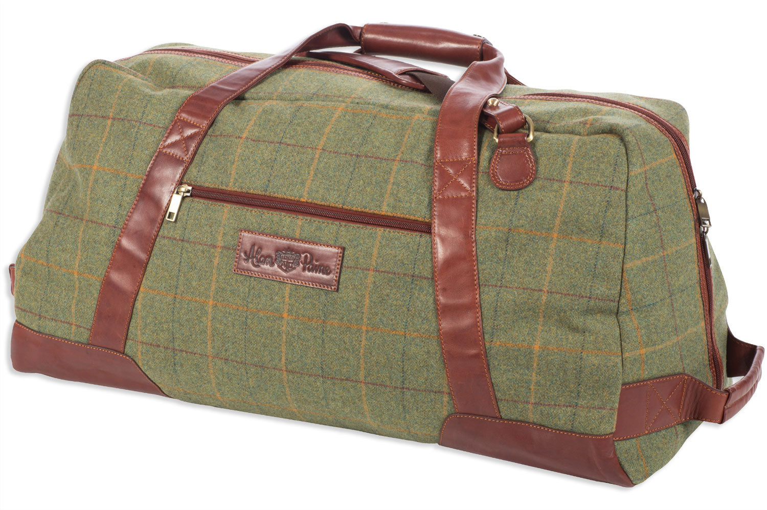 tweed travel bag