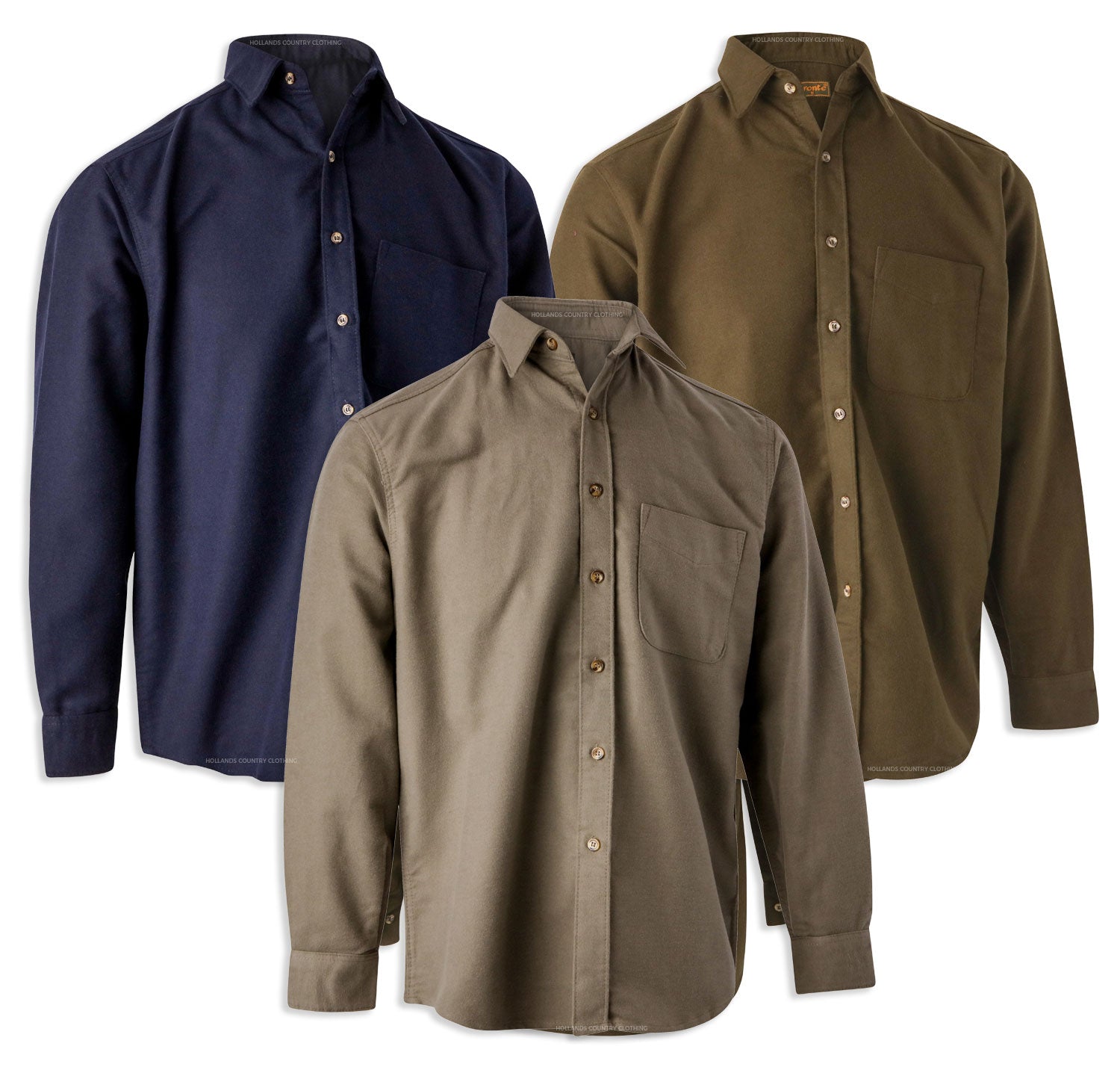 Bronte Moleskin Shirt | Hollands Country Clothing