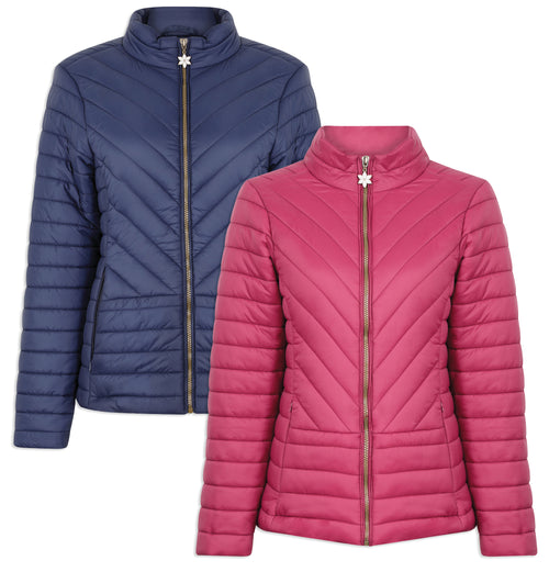 lightweight ladies padded jacket