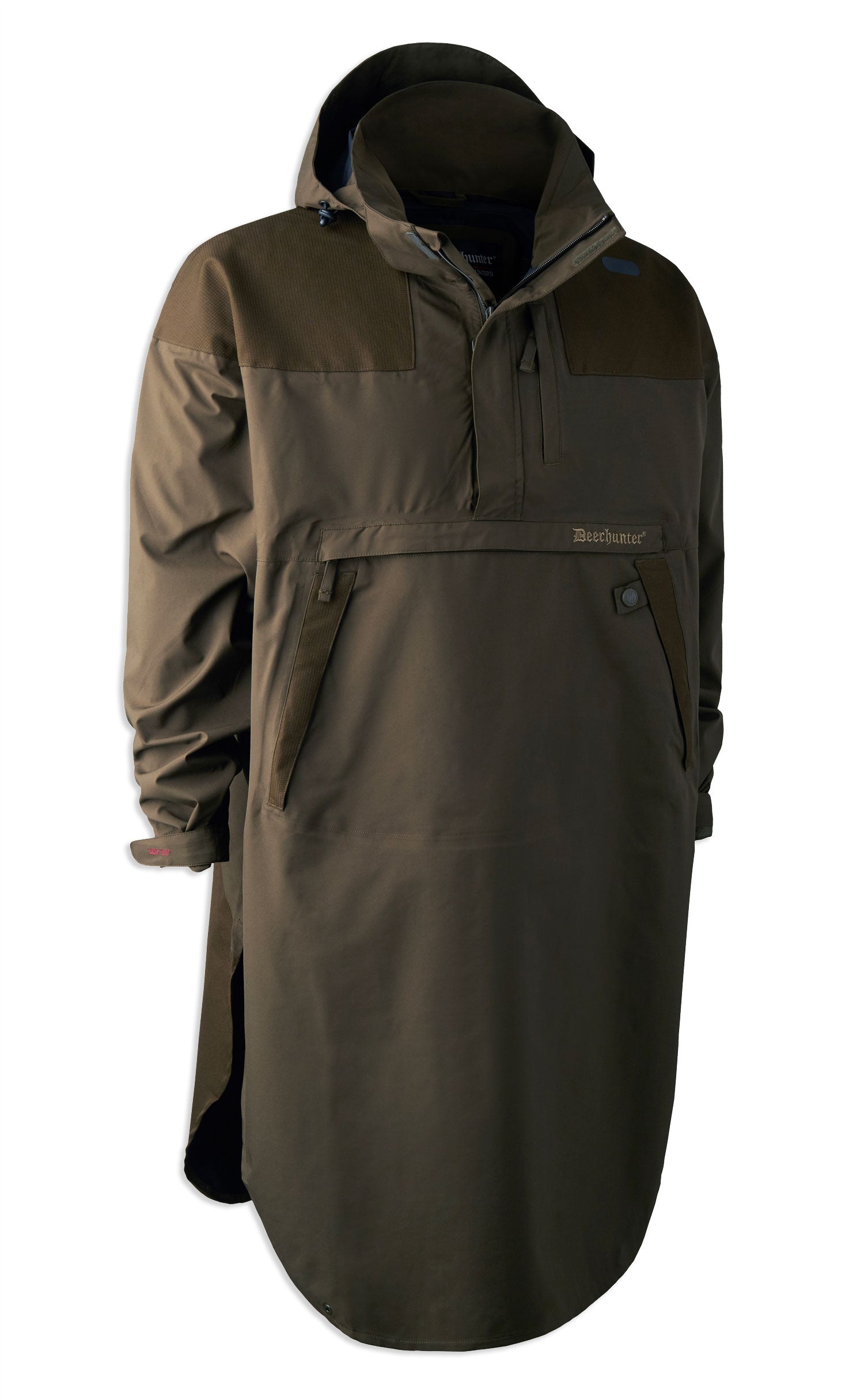 long anorak with hood