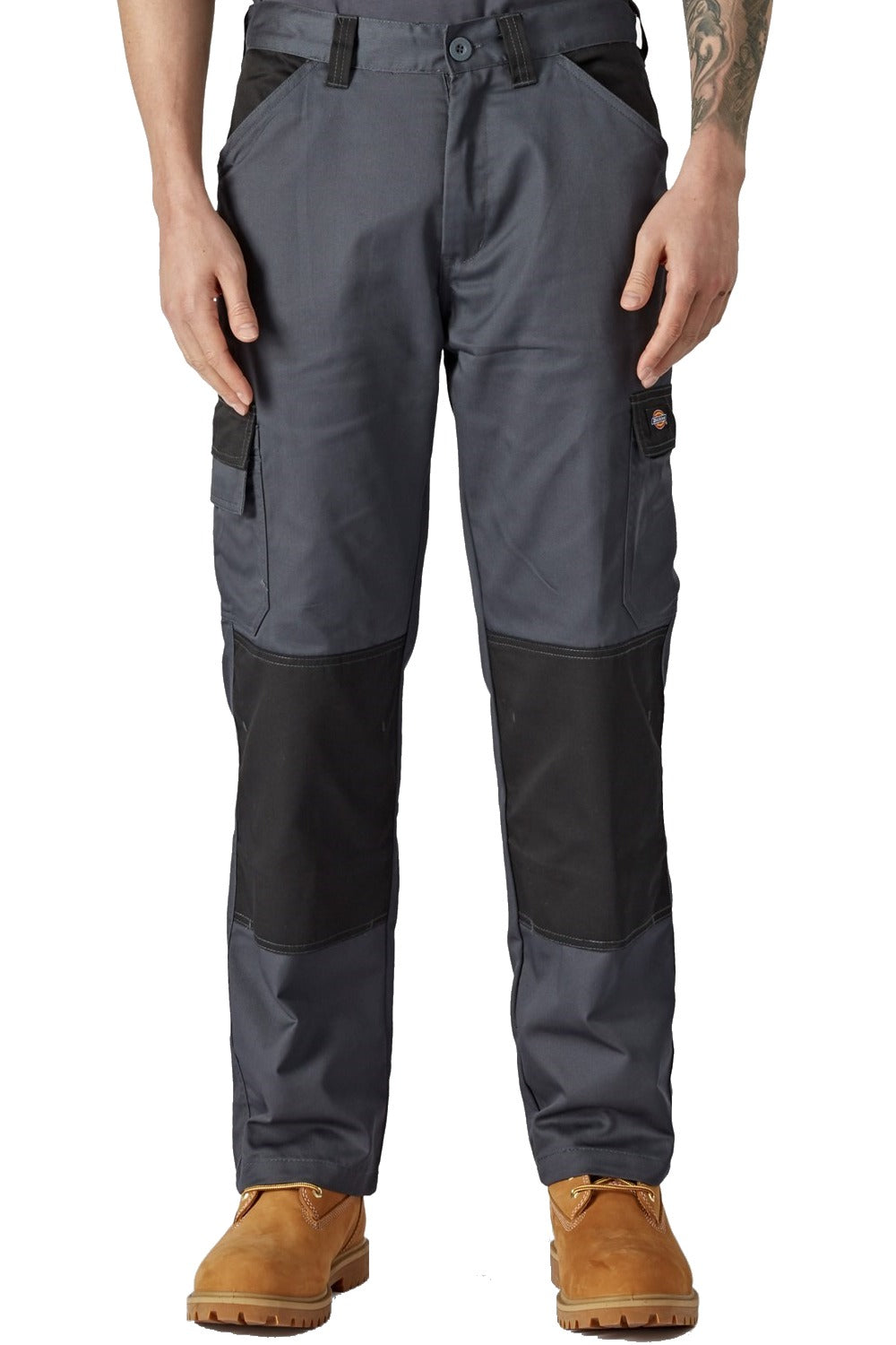 Dickies Everyday GreyBlack Mens Multipocket trousers W32 L31   Tradepoint