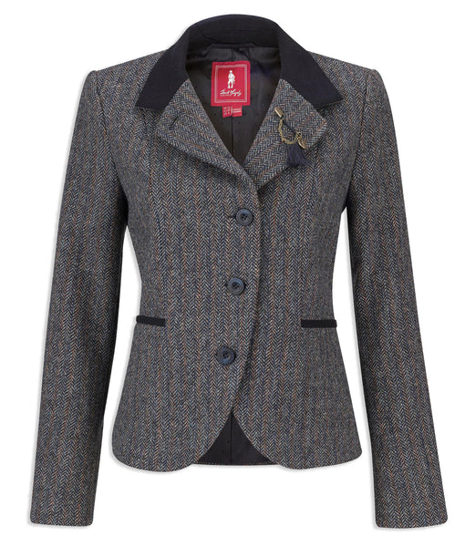 Jack Murphy Harriet Jacket in Blue Moon Tweed – Hollands Country Clothing