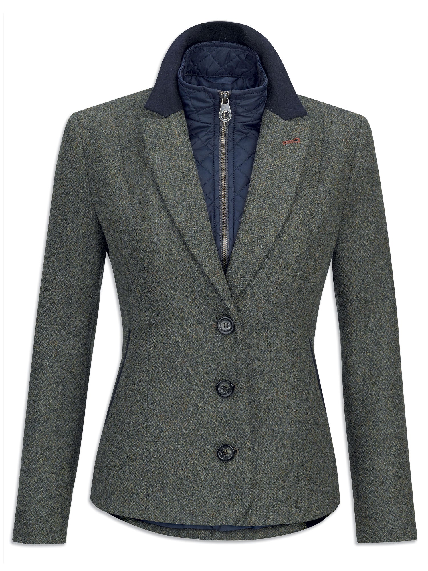 ladies tweed blazer