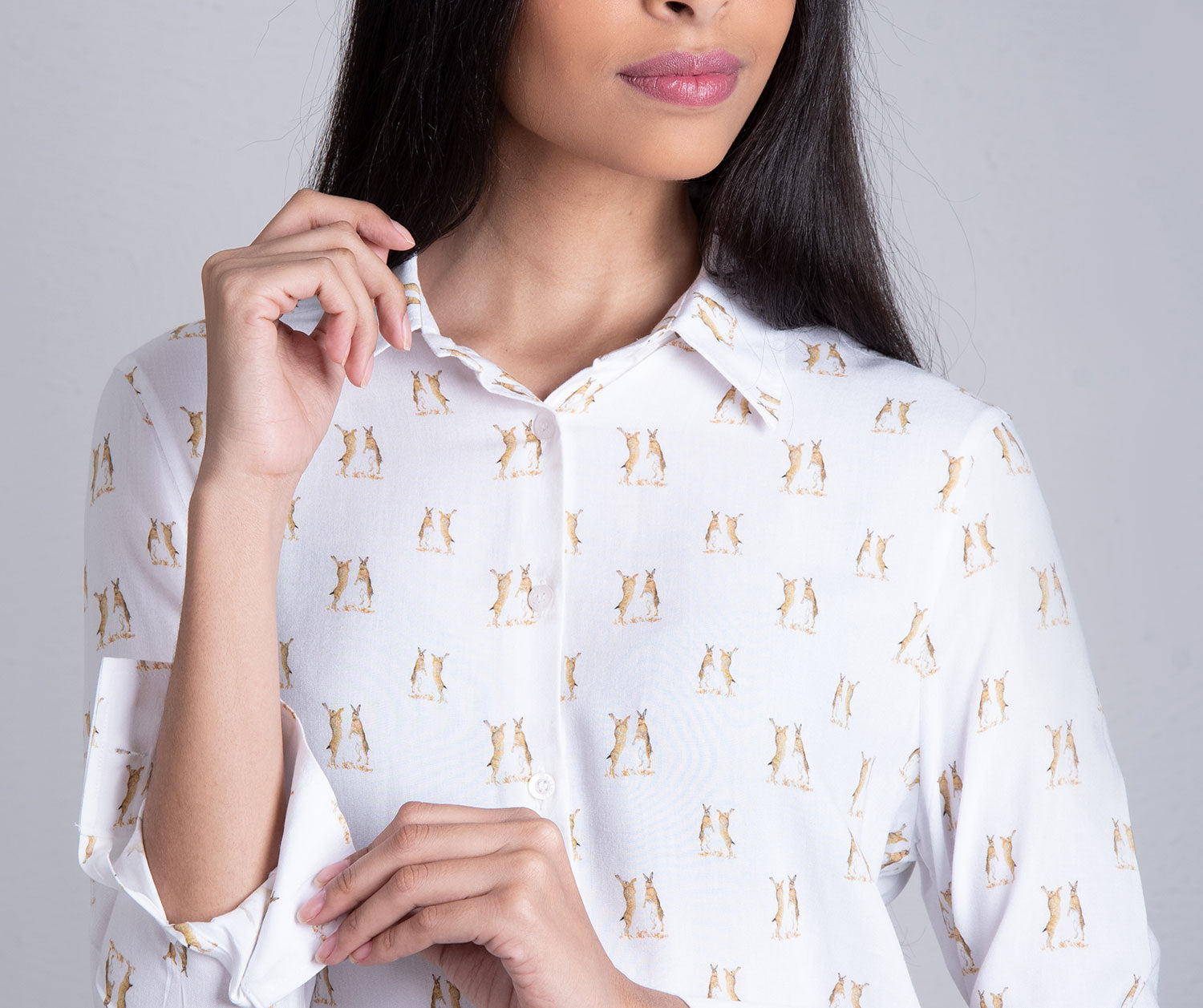 Hartwell Lydia Cotton Shirt | Boxing Hares