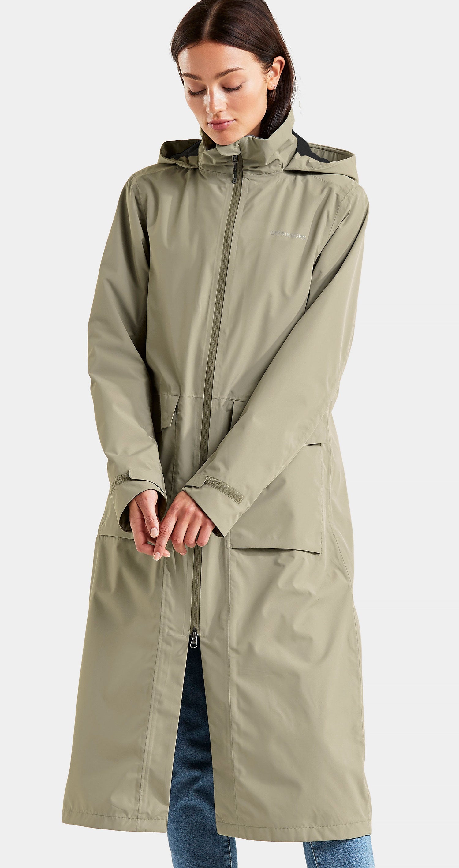 Didriksons Nadja Long Waterproof Coat | Hollands Country Clothing