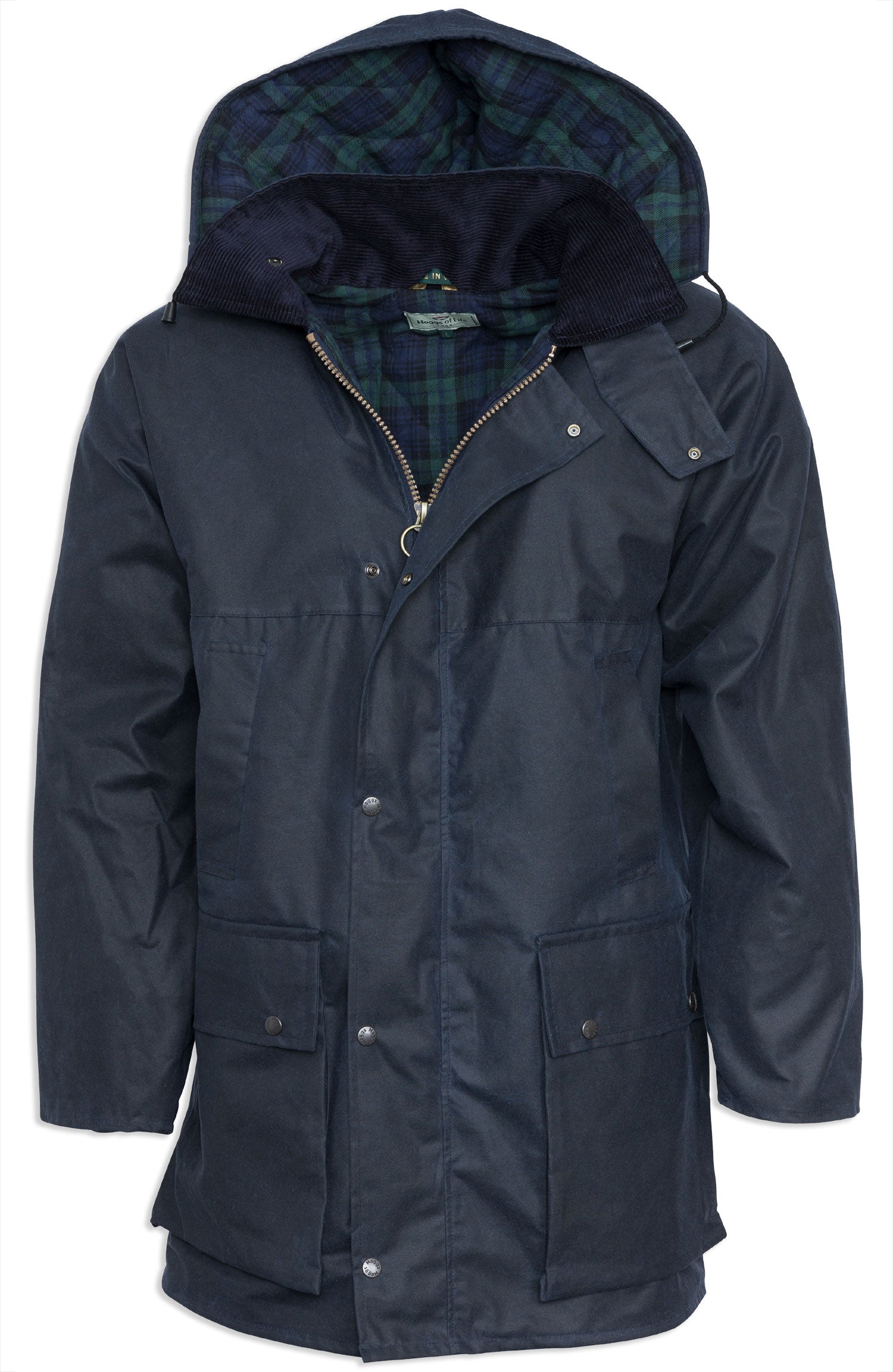 Hoggs of Fife Padded Waxed Jacket 