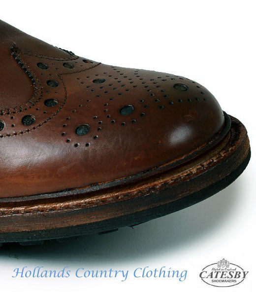 brogue steel toe cap shoes