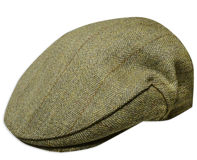 Strathanan Derby Tweed Flat Cap