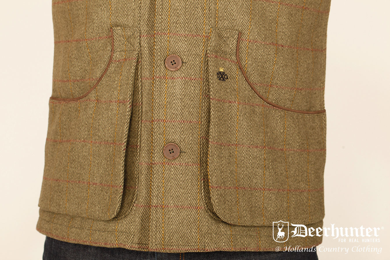 Deerhunter Woodland Tweed Waistcoat – Hollands Country Clothing