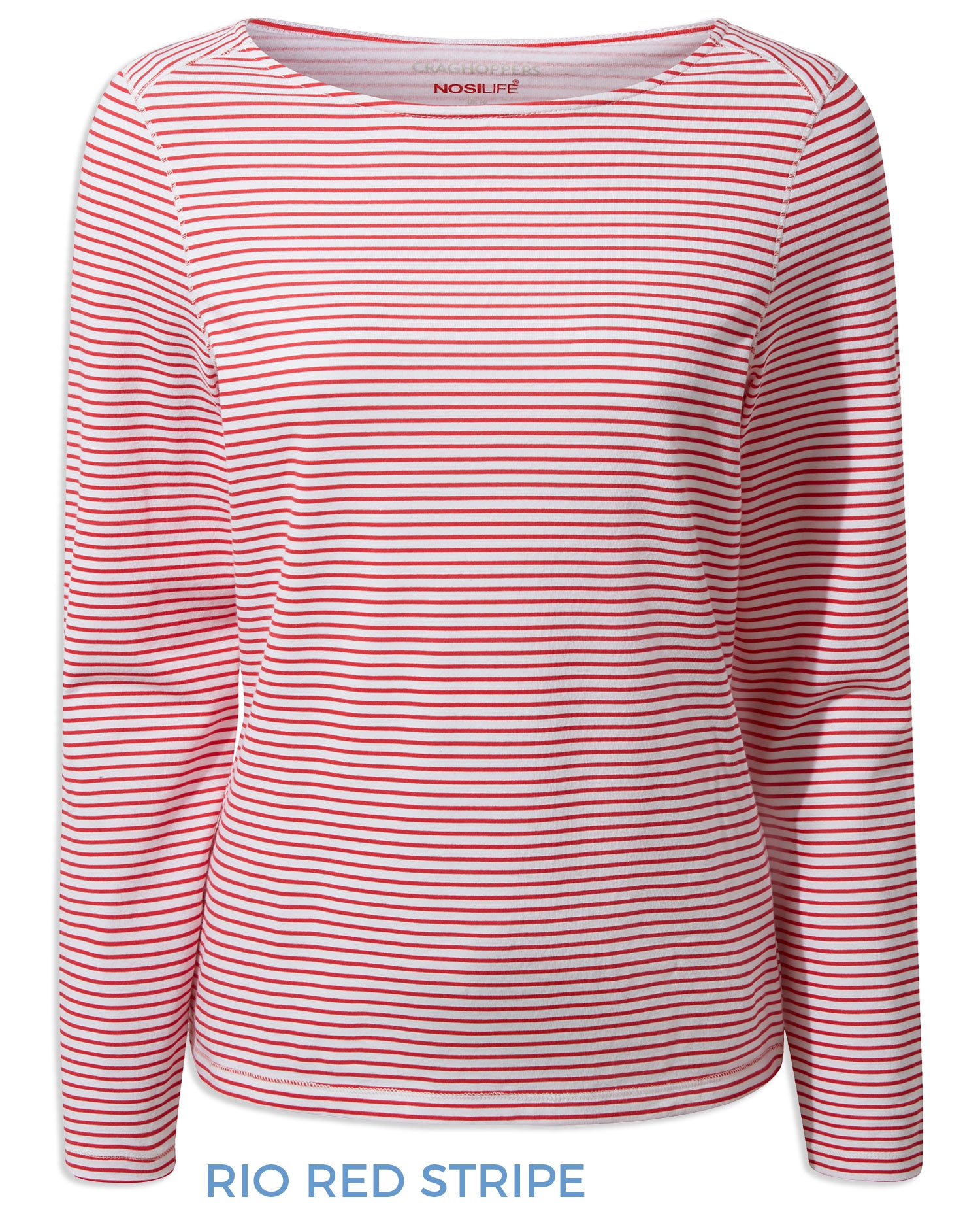 Craghoppers NosiLife Erin Ladies L/S Top | Hollands Country Clothing