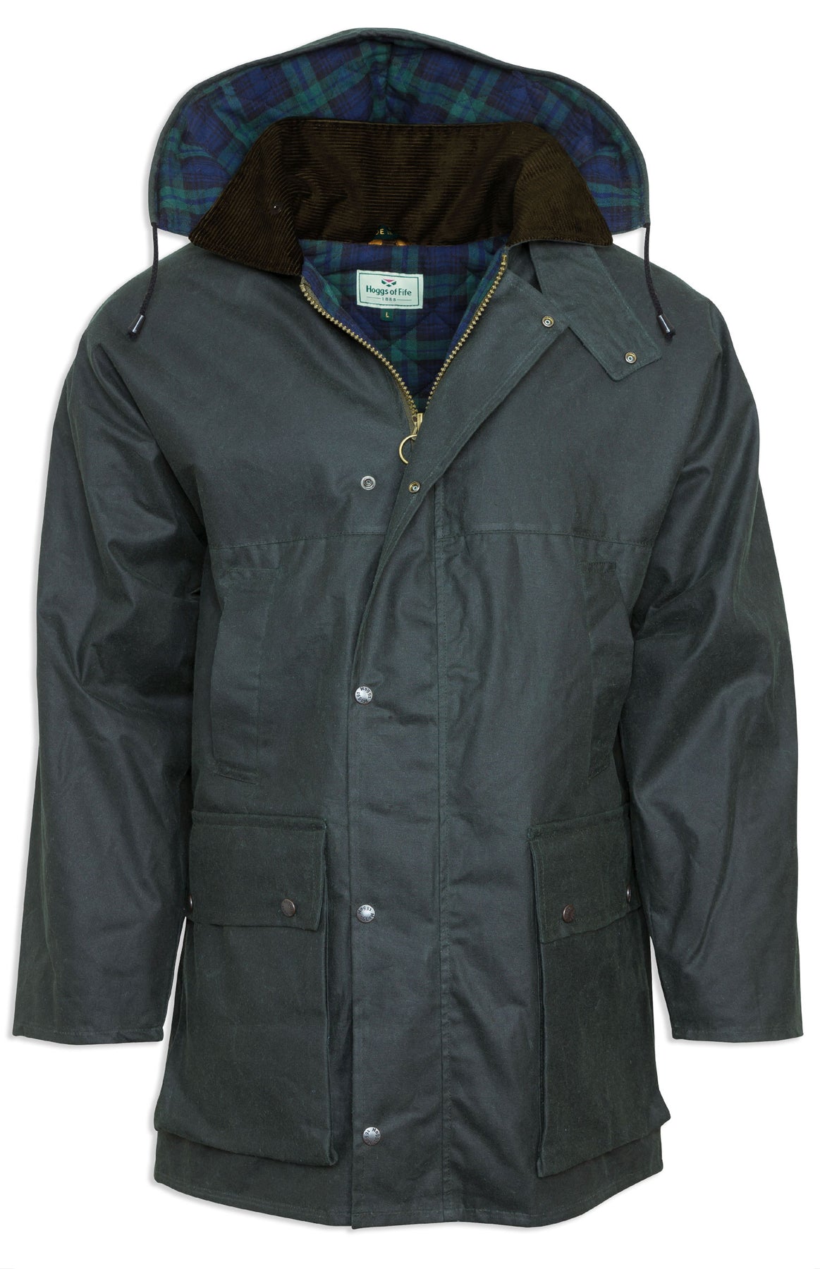 hoggs woodsman wax jacket