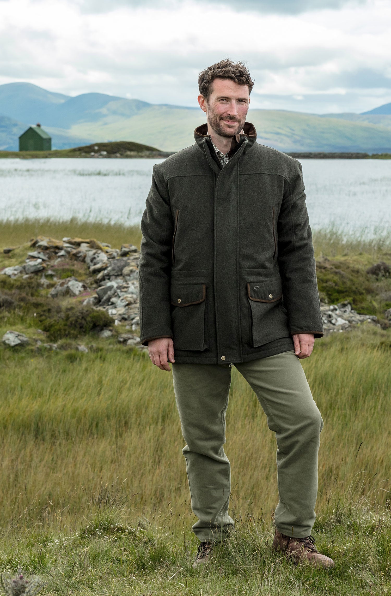 Hoggs of Fife Lairg Waterproof Wool Jacket