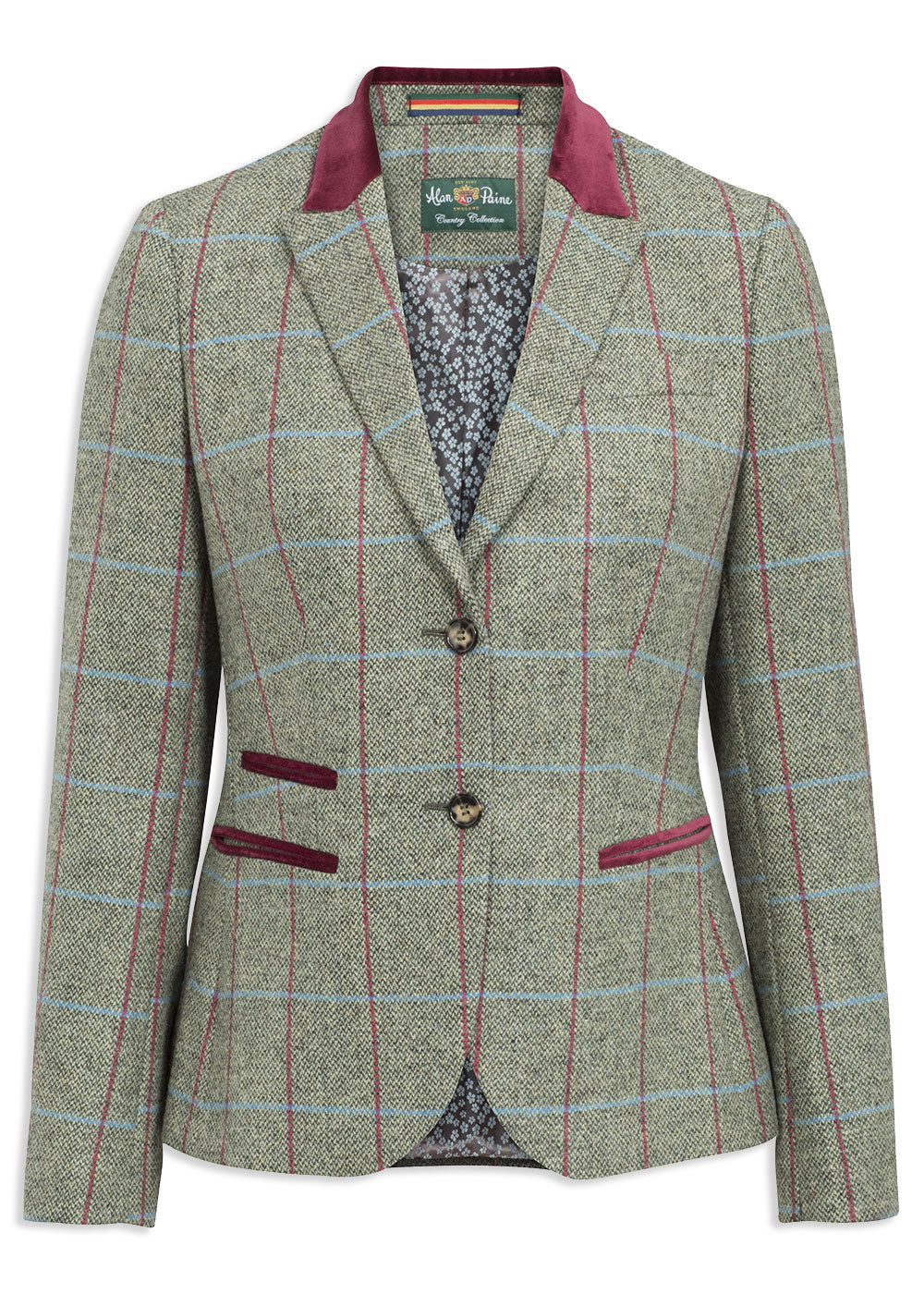 Alan Paine Surrey Ladies Short Blazer | Moss Green – Hollands Country ...