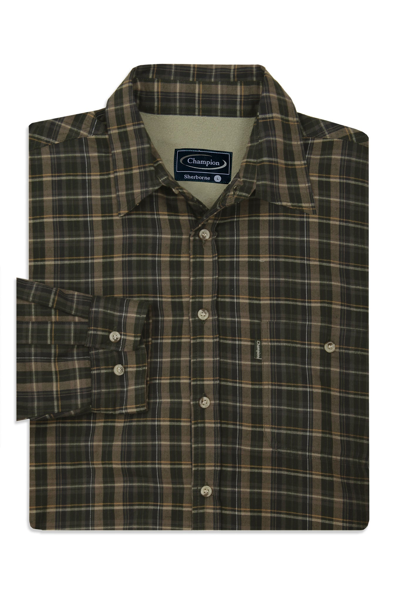 fleece lined shirt