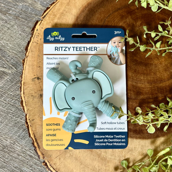 Itzy Ritzy: Baby Molar Teether- Elephant