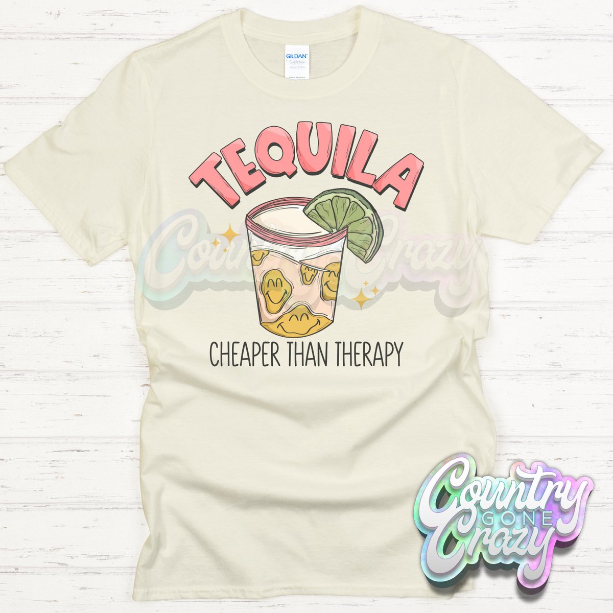 HT2339 | Tequila Cheaper than Therapy — Country Gone Crazy