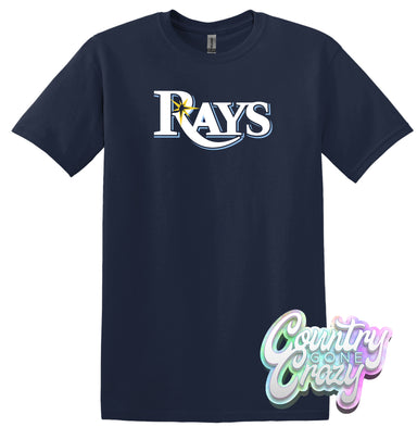 Majestic Men's Tampa Bay Rays Baby Blue Jersey Shirt Small S