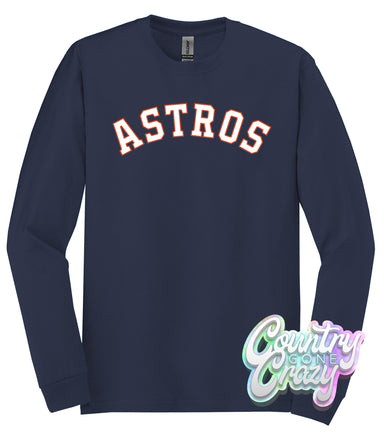 Houston Astros Raglan — Country Gone Crazy