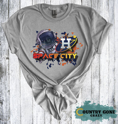 Houston Space Baseball Astronaut Crush City Shirt