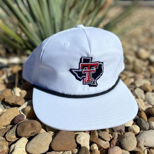 Texas Tech Red Raiders on Black Poly Retro Rope Hat – Retro Hat Co by  Redd.Vintage