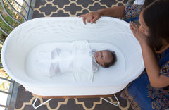 diy bassinet wedge