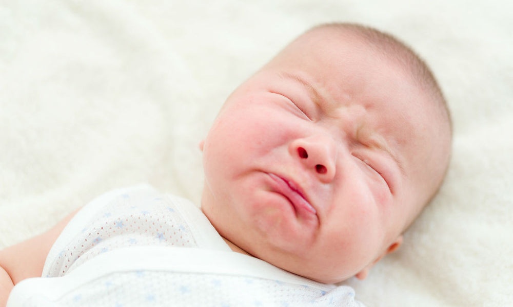 newborn baby crying all night