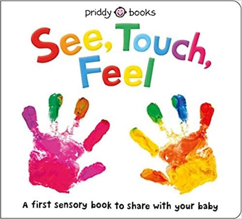 See, Touch, Feel sensory book for toddlers