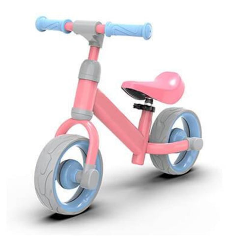 Pink toddler balance bike