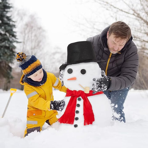 4-year-old winter toy snowman kit