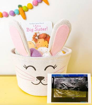 Easter pregnancy announcement ideas