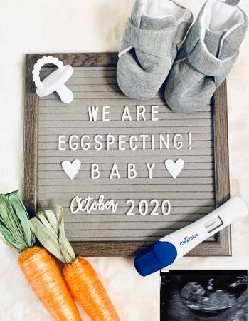 Easter pregnancy announcement ideas