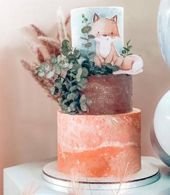 fox baby shower ideas