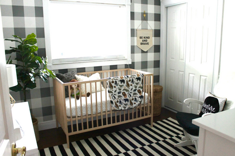 Modern baby boy nursery ideas